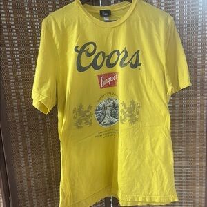 Coors Banquet Yellow T-Shirt